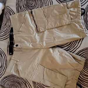 G-STAR Tan Color Men's Cargo Shorts Size 38
